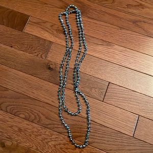 Long bead necklace